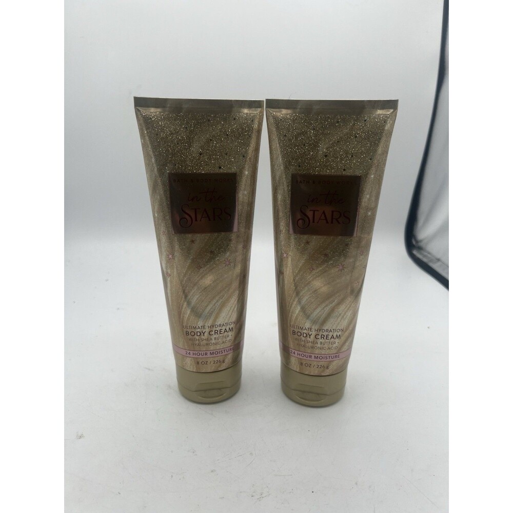 2 Bath & Body Works In The Stars Body Cream Ultimate Hydration Moisture 8oz